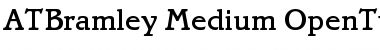 Download ATBramley Regular Font Title Preview