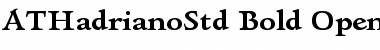 Download AT Hadriano Std Bold Font Title Preview