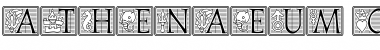 Download Athenaeum CG Initial Regular Font Title Preview