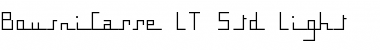 Download BousniCarre LT Std Light Regular Font Title Preview