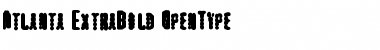 Download Atlanta ExtraBold Font Title Preview