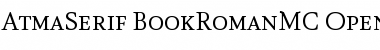 Download AtmaSerif-BookRomanMC Regular Font Title Preview