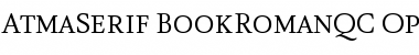 Download AtmaSerif-BookRomanQC Regular Font Title Preview