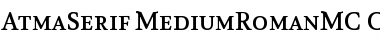Download AtmaSerif-MediumRomanMC Regular Font Title Preview
