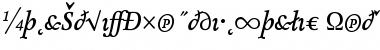 Download AtmaSerifExp-MediumItalic Regular Font Title Preview