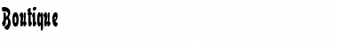 Download Boutique Regular Font Title Preview