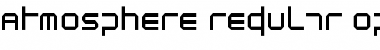 Download Atmosphere Regular Font Title Preview