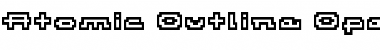 Download Atomic Outline Font Title Preview