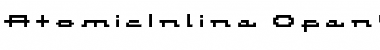 Download AtomicInline Medium Font Title Preview