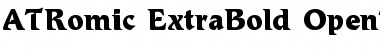 Download ATRomic Regular Font Title Preview