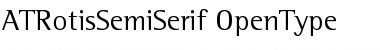 Download ATRotisSemiserif Regular Font Title Preview
