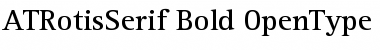 Download ATRotisSerif Regular Font Title Preview