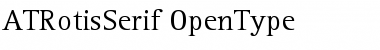 Download ATRotisSerif Regular Font Title Preview