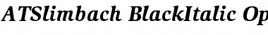 Download ATSlimbach Regular Font Title Preview