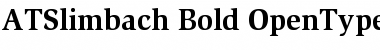 Download ATSlimbach Regular Font Title Preview