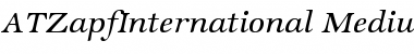 Download ATZapfInternational Regular Font Title Preview