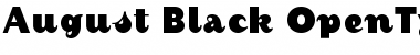 Download August Black Font Title Preview