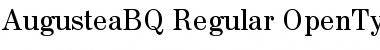Download Augustea BQ Regular Font Title Preview