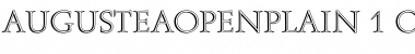 Download Augustea Open Regular Font Title Preview