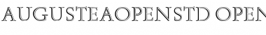 Download Augustea Open Std Regular Font Title Preview