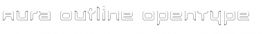 Download Aura Outline Font Title Preview