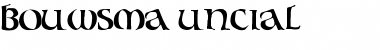 Download Bouwsma Uncial Regular Font Title Preview