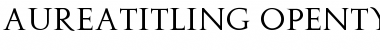 Download Aurea Titling Font Title Preview