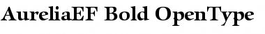 Download AureliaEF Bold Font Title Preview