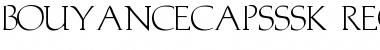Download BouyanceCapsSSK Regular Font Title Preview