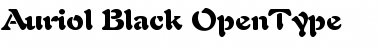 Download Auriol Black Font Title Preview