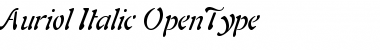 Download Auriol Italic Font Title Preview