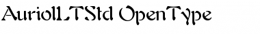 Download Auriol LT Std Roman Font Title Preview