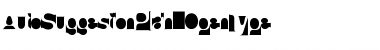 Download Auto SuggestionPlain Font Title Preview