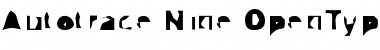 Download Autotrace Nine Font Title Preview