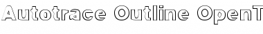 Download Autotrace Outline Font Title Preview