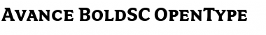 Download Avance Bold SC Font