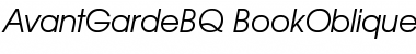 Download Avant Garde BQ Regular Font Title Preview