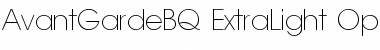 Download Avant Garde BQ Regular Font Title Preview