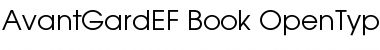 Download AvantGardEF Book Font Title Preview