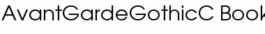 Download AvantGardeGothicC Regular Font Title Preview