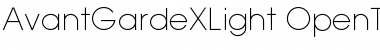 Download Avant GardeXLight Font Title Preview