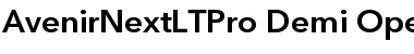 Download Avenir Next LT Pro Demi Font Title Preview