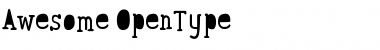 Download Awesome Regular Font Title Preview
