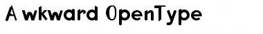 Download Awkward Regular Font Title Preview