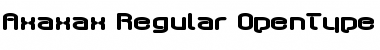 Download Axaxax Regular Font Title Preview