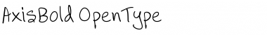 Download AxisBold Regular Font Title Preview