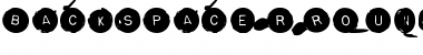 Download BackspacerRound Regular Font Title Preview