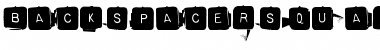 Download BackspacerSquare Regular Font Title Preview