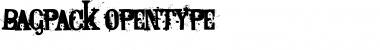 Download Bagpack Regular Font Title Preview