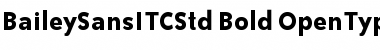 Download Bailey Sans ITC Std Bold Font
